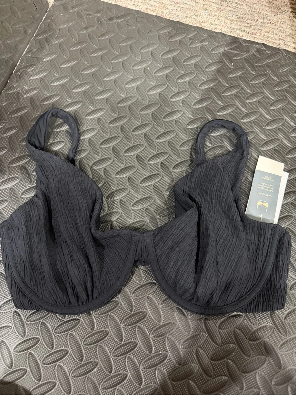 Black Abercrombie bikini top